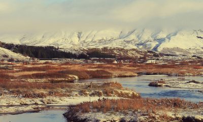 Thingvellir national park winter