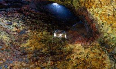 inside the volcano